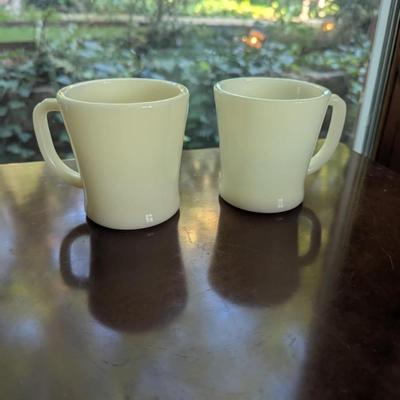 Sale Photo Thumbnail #218: Fire King Mugs + Vintage Decor