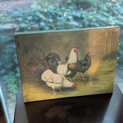 Sale Photo Thumbnail #226: Roosters on Canvas