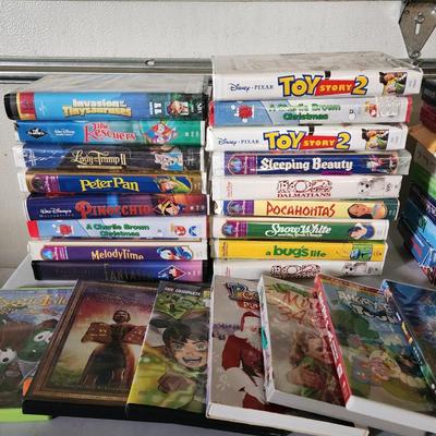 Sale Photo Thumbnail #184: Huge Children's TV and movie lot.  Around 52 in total.

Receive all items pictured. 
VHS , DVD and Blu-ray