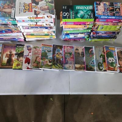 Sale Photo Thumbnail #186: Huge Children's TV and movie lot.  Around 52 in total.

Receive all items pictured. 
VHS , DVD and Blu-ray