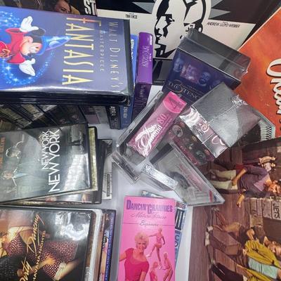 Broadway Let’s Sing & Dance Vinyl/VHS/DVD/Cassette Bundle