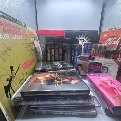 Broadway Let’s Sing & Dance Vinyl/VHS/DVD/Cassette Bundle