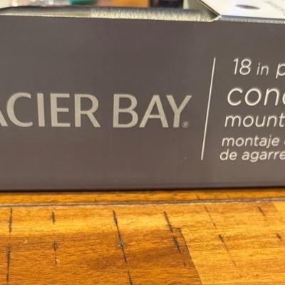 Glacier Bay 18” long ADA Compliant Grab Bar. Polished Stainless Steel.