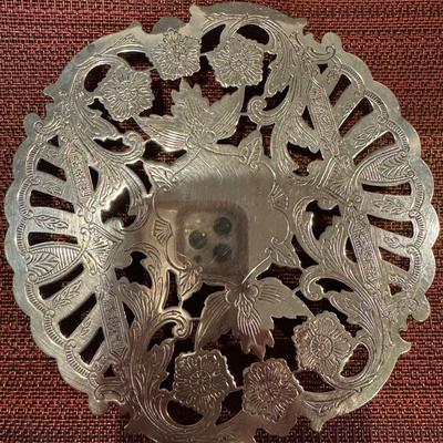 Vintage Wallace Silver Trivet #7321. 6 1/4 inch.