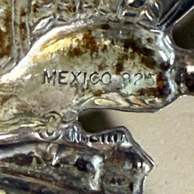Sale Photo Thumbnail #4: Marked MEXICO 925 on the back. In very good condition.