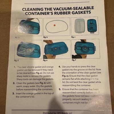 Power XL Duo NutriSealer Supplies (bag, containers, lids)