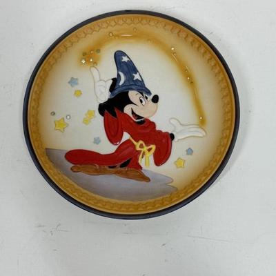 Disney / Schmidt Fantasia "Sorcerer's Apprentice Golden Anniversary Plate Bisque China