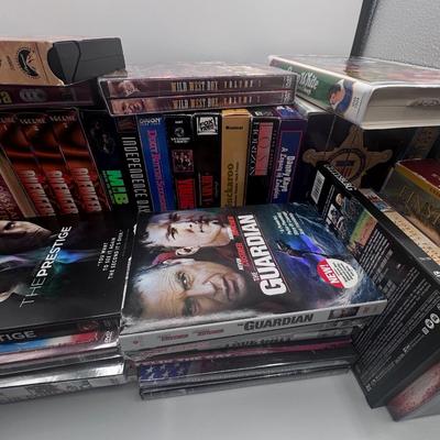 Action VHS/DVD Bundle