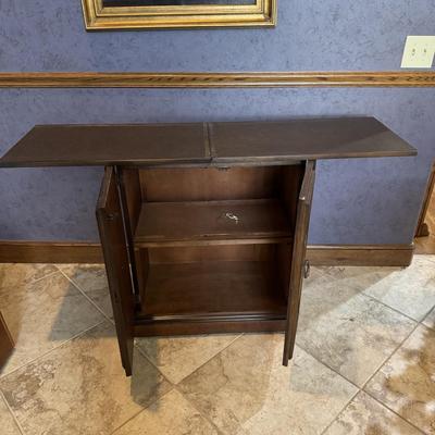 Sale Photo Thumbnail #23: Buffet server. plant , home decor. Easel not included