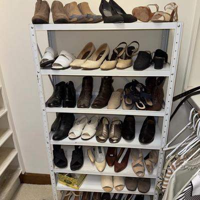 Sale Photo Thumbnail #69: Men’s & women’s clothing & shoes. Both closets .size S & M Shies 6 1/2-7 (w)  7-8 (M)