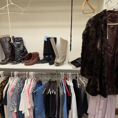 Sale Photo Thumbnail #68: Men’s & women’s clothing & shoes. Both closets .size S & M Shies 6 1/2-7 (w)  7-8 (M)