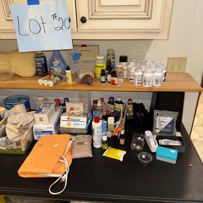 Sale Photo Thumbnail #77: Misc first aide items