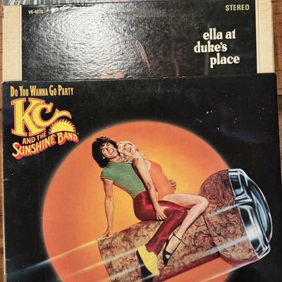 Lot of Vinyl Records- Roy Orbison, Artie Shaw, Shaun Cassidy, James Last, KC & the Sunshine Band, Ella Fitzgerald, Sesame Street,...