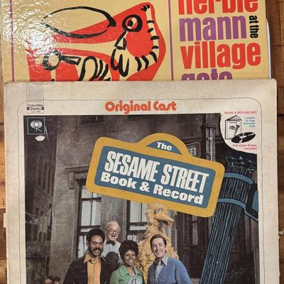 Lot of Vinyl Records- Roy Orbison, Artie Shaw, Shaun Cassidy, James Last, KC & the Sunshine Band, Ella Fitzgerald, Sesame Street,...