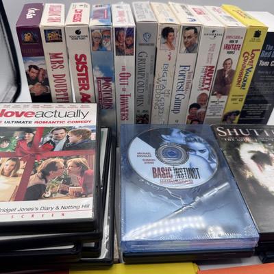 Fear & Laughter VHS/DVD Bundle