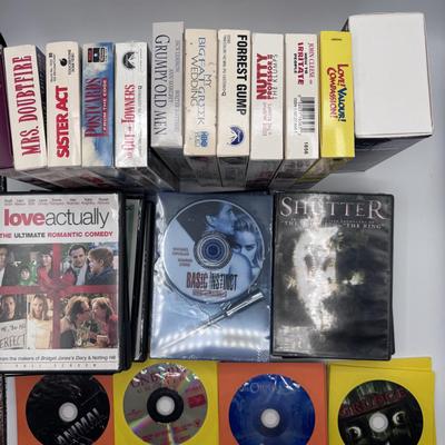 Fear & Laughter VHS/DVD Bundle
