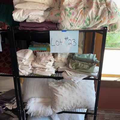 Sale Photo Thumbnail #85: Linens-Sunroom