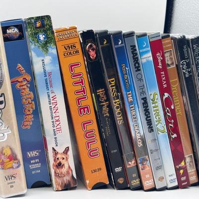 Kids VHS/Cassette Bundle