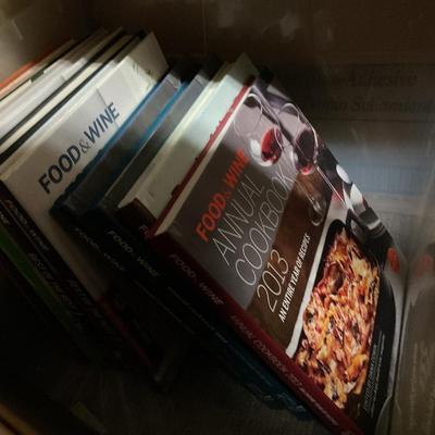 Sale Photo Thumbnail #312: 9 hardcover cookbooks to help your mouth water.