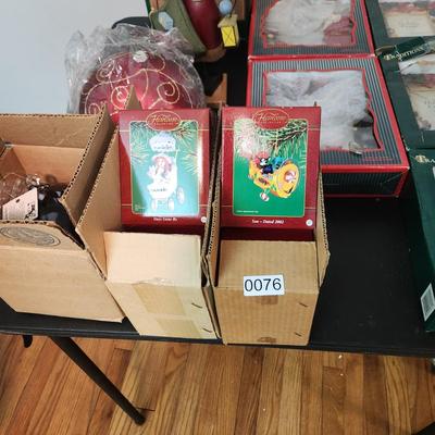 Large lot Christmas Holiday Decor Nutcrackers ,Holiday Frames ,Heirloom Collection Ornaments ,Glass Friendship Ball