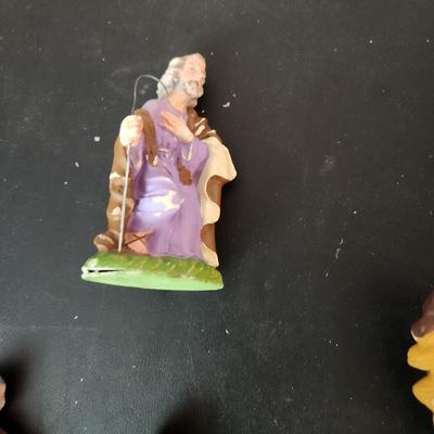 Lot of Made in Italy Nativity Figurines