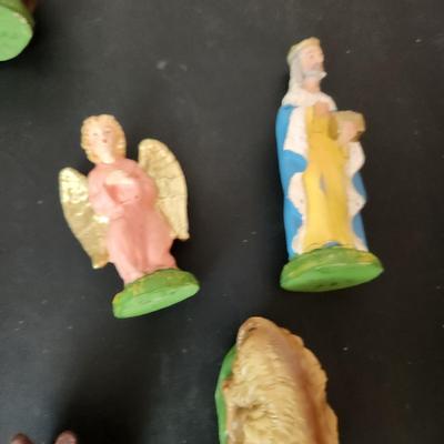 Lot of Made in Italy Nativity Figurines
