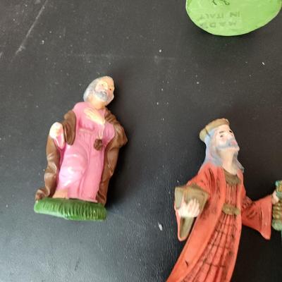 Lot of Made in Italy Nativity Figurines