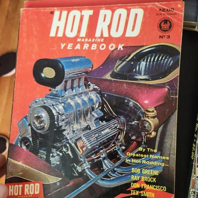 Lot of Hot Rod 1960's Magazines