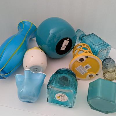 Home decor in blue