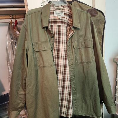 Lot of Mens Coats LL Bean Woolrich Duluth Trading