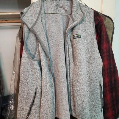 Lot of Mens Coats LL Bean Woolrich Duluth Trading