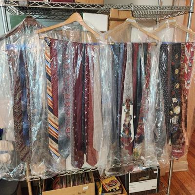 Lot of Vintage Men's Ties Neckties