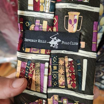 Large Lot of Mens Ties Neckties some New w Tags Holiday Christmas