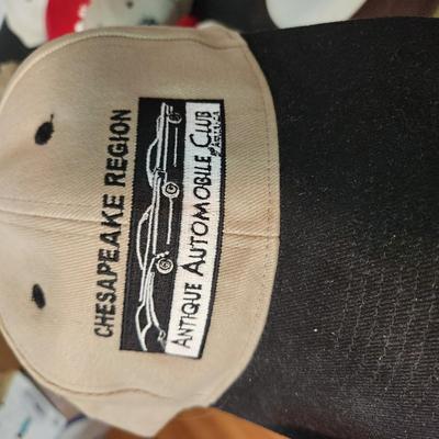 Lot of Vintage Ball Caps Hats Trucker Caps Hats NASA, Texaco, Oxford, Sinclair
