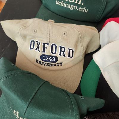 Lot of Vintage Ball Caps Hats Trucker Caps Hats NASA, Texaco, Oxford, Sinclair