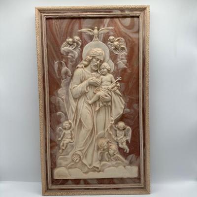 1975 Religious Wall Plaque