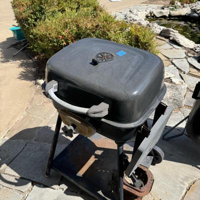 Sale Photo Thumbnail #170: Wrought iron table:chairs & smoker