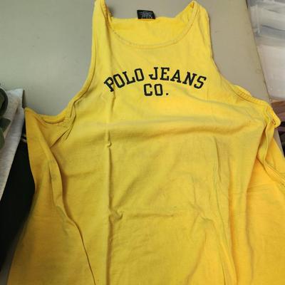 Lot of Vintage Tee Shirts Mostly XL Polo Jeans , Green Bay Packers Sweatshirt, UMBC, Father, Carlise