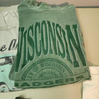 Lot of Vintage Tee Shirts Mostly XL Polo Jeans , Green Bay Packers Sweatshirt, UMBC, Father, Carlise