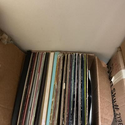 Sale Photo Thumbnail #333: Large box of records