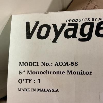 Sale Photo Thumbnail #335: Voyager 5” monitor