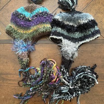 Assorted ladies' scarves, bandanas and hair accessories