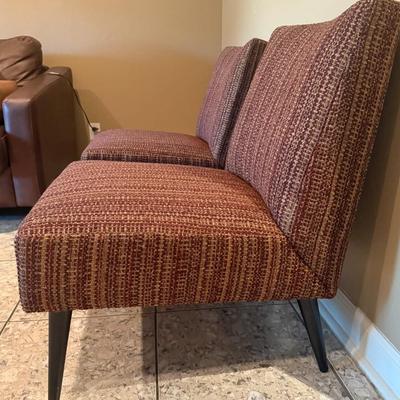 Two accent chairs
