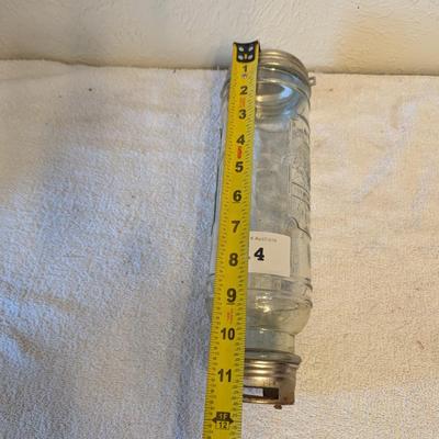 Sale Photo Thumbnail #28: Vintage CB & sons seed co bird or chicken feeder