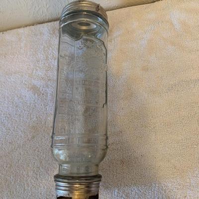 Sale Photo Thumbnail #23: Vintage CB & sons seed co bird or chicken feeder