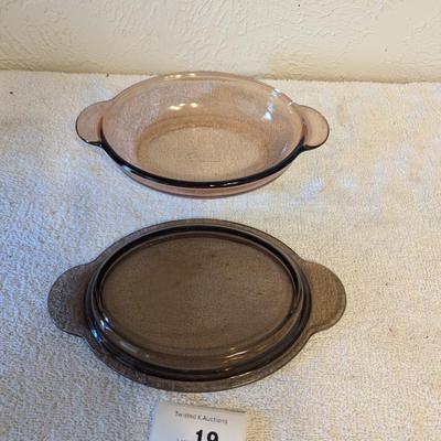 Sale Photo Thumbnail #88: Corningware visions cookware with lid v-14-b