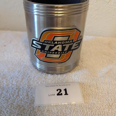 Sale Photo Thumbnail #97: OSU Stainless Steel koozie