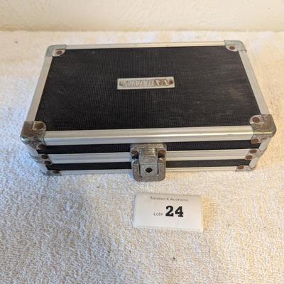 Sale Photo Thumbnail #108: Aluminum case with markers