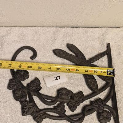 Sale Photo Thumbnail #124: Cast Iron Plant wall hanger