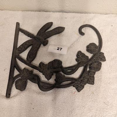 Sale Photo Thumbnail #126: Cast Iron Plant wall hanger